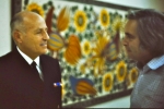 3 - Peter Hellminch et l'Amiral Ismael Huerta (janvier 1974). Photo prise par Miguel Herberg