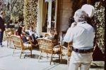 2 - Peter Hellmich dans la maison de l'ex-Pdt Gabriel Videla (mars 1973). Photo prise par Miguel Herberg